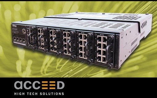 RGS-R9004GP: Modular L3 switch with 10G ports